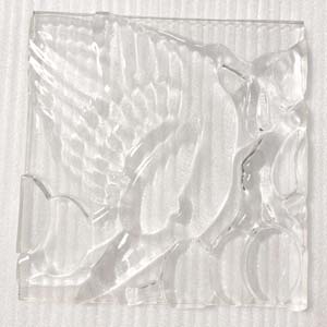 透明水晶工藝品浮雕雕花高透明家居裝飾品 透明水晶工藝品浮雕雕花高透明家居裝飾品